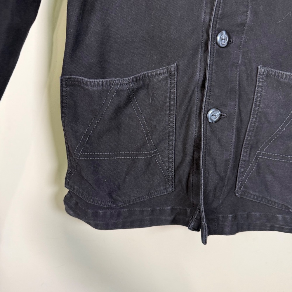 G-STAR RAW A Crotch Sweat 3D Crop Slim Fit Black Blazer Men Large - Picture 11 of 11